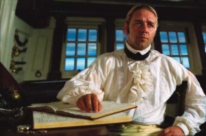 Pictured: Captain Jack Aubrey (RUSSELL CROWE).
