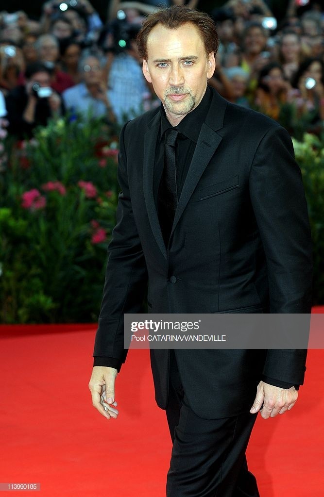 ITALY - SEPTEMBER 04: The 66th Venice Film Festival: Premiere of the film 'Bad Lieutenant: Port of Call New Orleans' in Venice, Italy On September 04, 2009-Actor Nicolas Cage. (Photo by Pool CATARINA/VANDEVILLE/Gamma-Rapho via Getty Images)