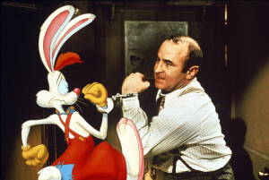 The Academy of Motion Picture Arts and Sciences will present a new digital restoration of “Who Framed Roger Rabbit” in celebration of the film’s 25th anniversary on Thursday, April 4, at 7:30 p.m. at the Samuel Goldwyn Theater in Beverly Hills. Pictured: Roger Rabbit and Bob Hoskins in WHO FRAMED ROGER RABBIT, 1988.
